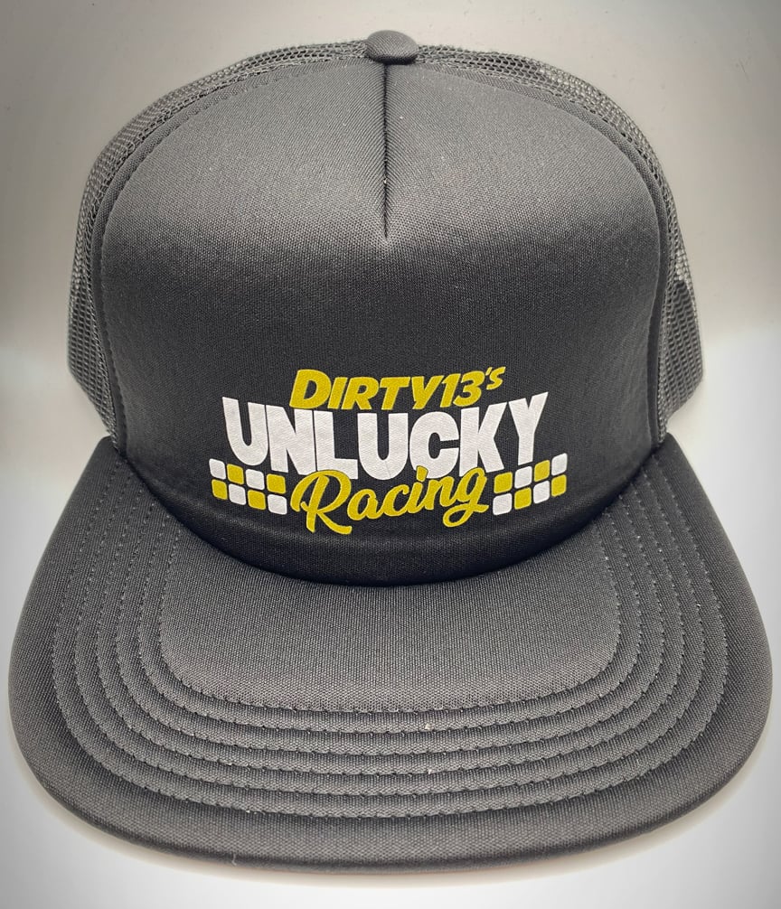 Image of Black Unlucky Racing Hat