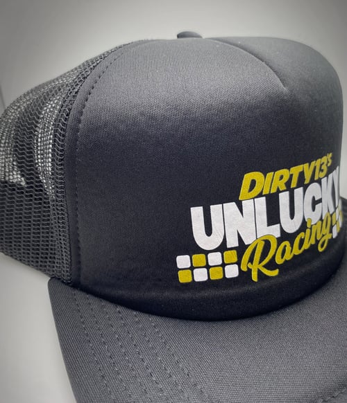 Image of Black Unlucky Racing Hat