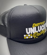Image 3 of Black Unlucky Racing Hat