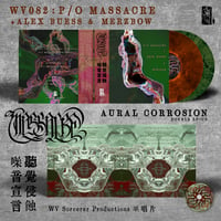 Image 2 of P/O Massacre + Alex Buess & Merzbow - Aural Corrosion DLP+CD