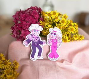 Image of Barbie Stickers