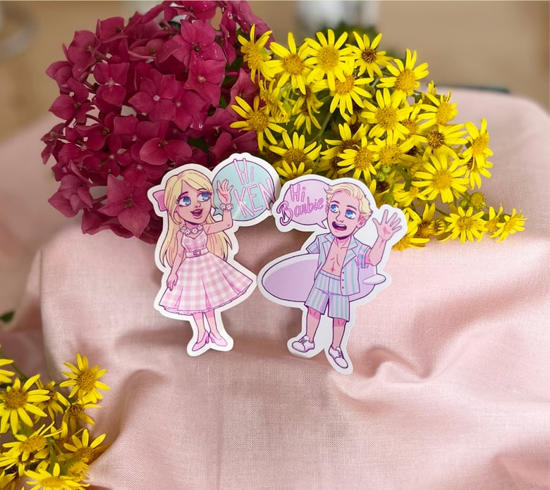 Image of Barbie Stickers