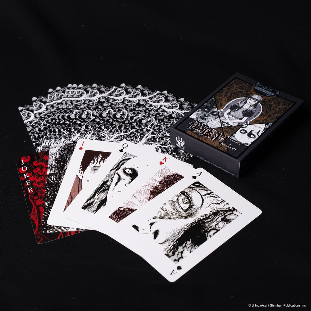 Image of JUNJI ITO DELUXE PLAYING CARDS LIMITED (NUMBERED) RELEASE 