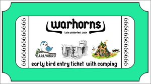 Image of 2024 Cheapo Early Bird Late Winterfest Ticket (Including Camping)