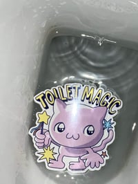 Image 2 of Toilet Magic Sticker