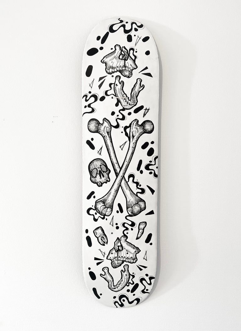 BOARD Décorative modèle unique - (Planche de skate)