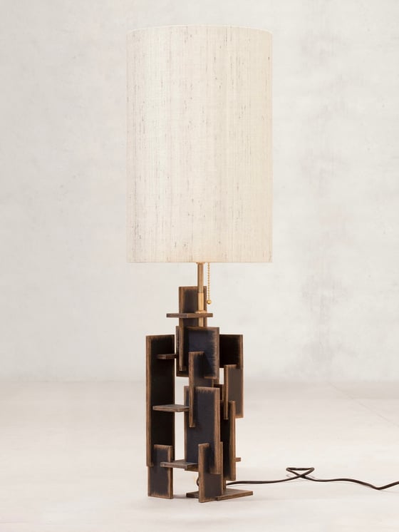 Image of x+l 09 cardhouse lamp