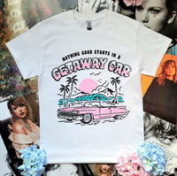 Image 1 of Getaway Car T-Shirt (White)