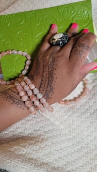 Image 1 of Sunstone stretch bracelet