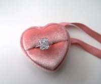 Image 5 of Lila Sterling Silver ring 四克拉冰糖顶级锆石戒指