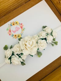 Image 2 of Poppy flower headband 
