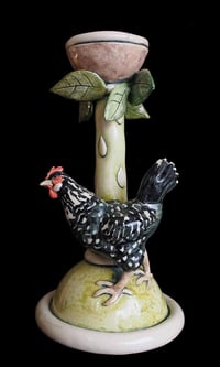 ANNA LAMBERT _ CANDLE STICK HOLDER 1