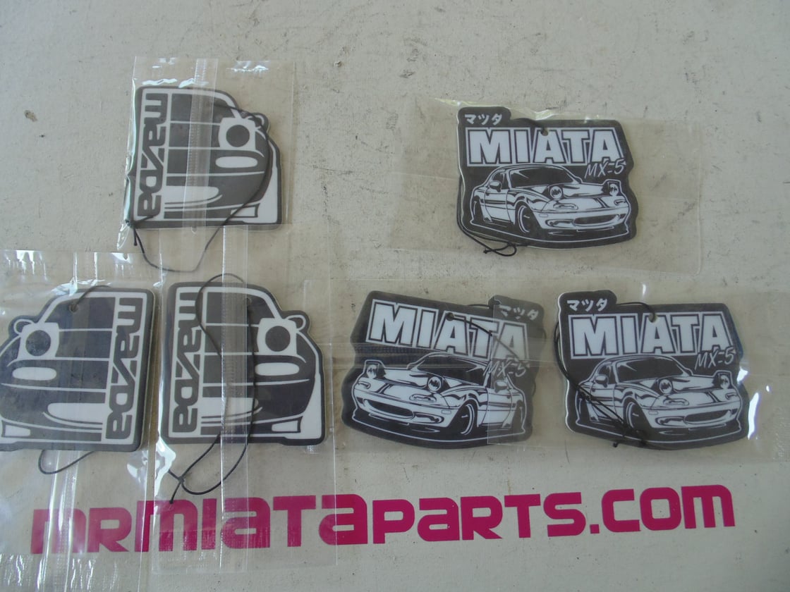 Image of Miata Air Freshener - MIATA shaped - Vanilla or New Car scent