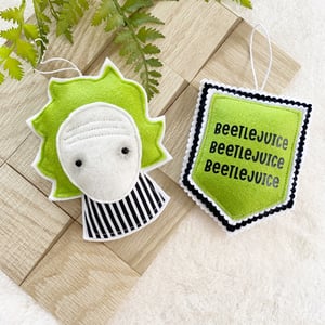 Image of Beetlejuice decorations