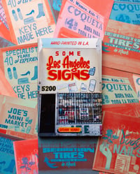 Image 1 of PRE-ORDER Photo book "Hand painted in L.A.: Some Los Angeles signs"  + 5 riso prints
