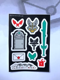 Image of Postmaster Sticker Set - Brothers