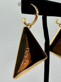 Image 2 of Prada Gold Earrings