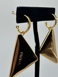 Image 3 of Prada Gold Earrings