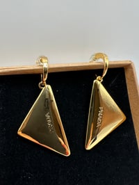 Image 1 of Prada Gold Earrings