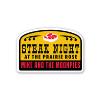 STICKER - Steak Night at the Prairie Rose