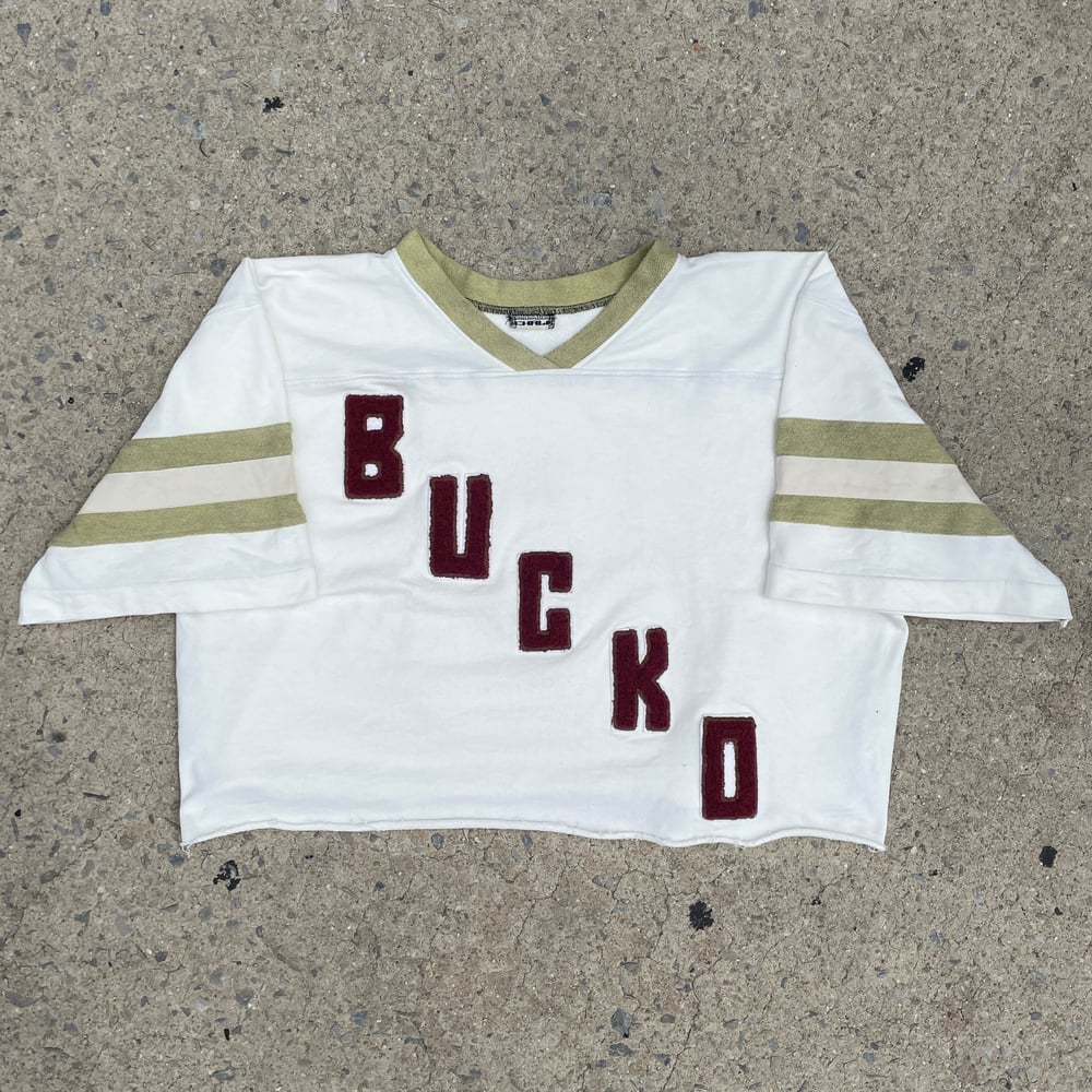 Image of Losing Team Cropped Jersey "BUCKO"