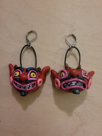 Image 1 of Old Scratch - Trick or Treat Bucket earrings 