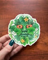 Pumpkin Vine Greenman Sticker