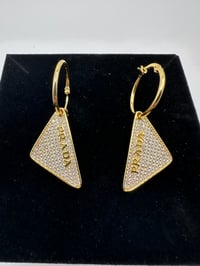 Image 1 of Hooped Prada Earrings