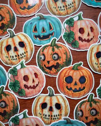 Image 2 of Jack-o'-lantern Sticker Pack