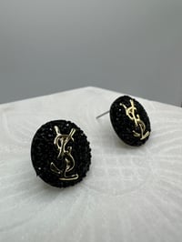 Image 2 of Yves Saint Laurent Studded Earrings