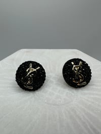 Image 3 of Yves Saint Laurent Studded Earrings