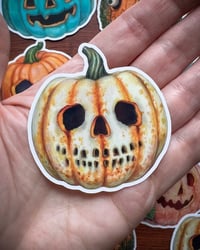 Image 2 of Jack-o'-lantern Single Sticker