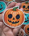 Jack-o'-lantern Single Sticker