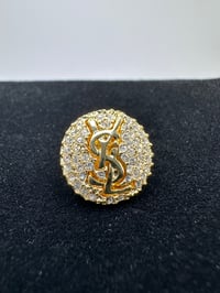 Image 2 of Yves Saint Laurent Gold Earrings