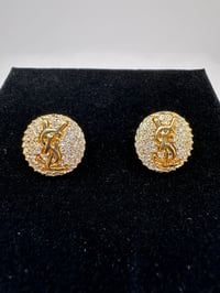 Image 1 of Yves Saint Laurent Gold Earrings