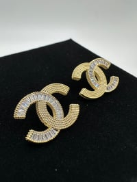 Image 1 of Coco Chanel Studded Earrings