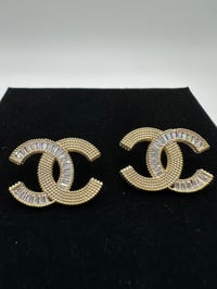 Image 2 of Coco Chanel Studded Earrings