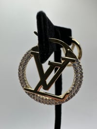 Image 2 of Hooped Louis Vuitton Earrings