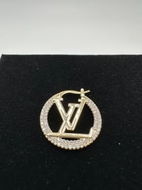 Image 3 of Hooped Louis Vuitton Earrings