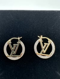 Image 1 of Hooped Louis Vuitton Earrings