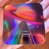 RIDING IN CARS HOLOGRAPHIC STICKER