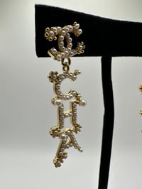 Image 2 of Chanel Pearl Earrings