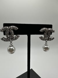 Image 1 of Chanel Silver Studs