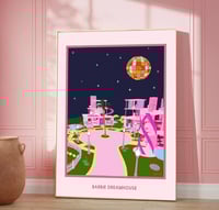 Image 2 of Barbie Dreamhouse Print
