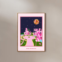 Image 4 of Barbie Dreamhouse Print