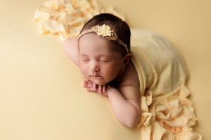 Image of Yellow BabyPlush Wrap