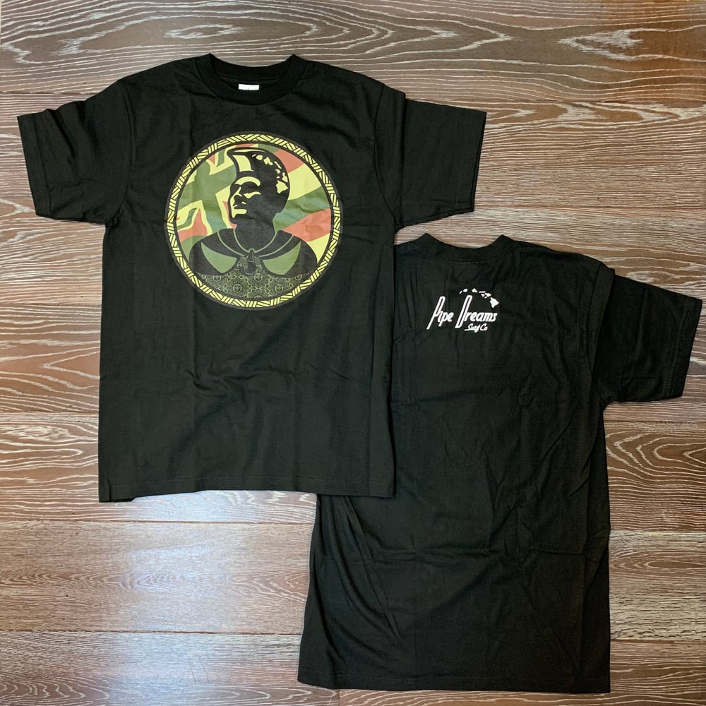 Image of Kam 59 Camo Men's Black T-shirt