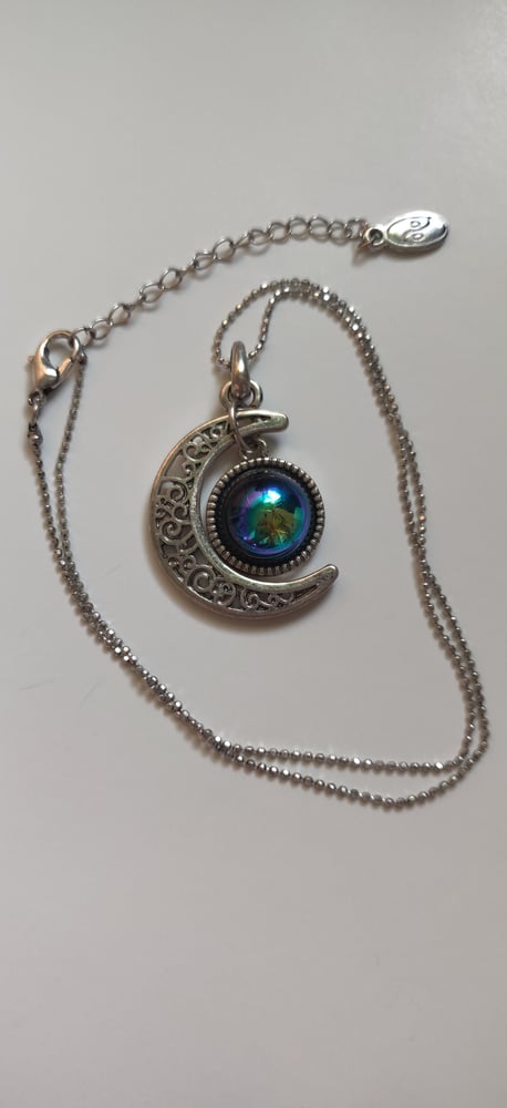 Image of Hecate Moon Goddess Tribute Necklace