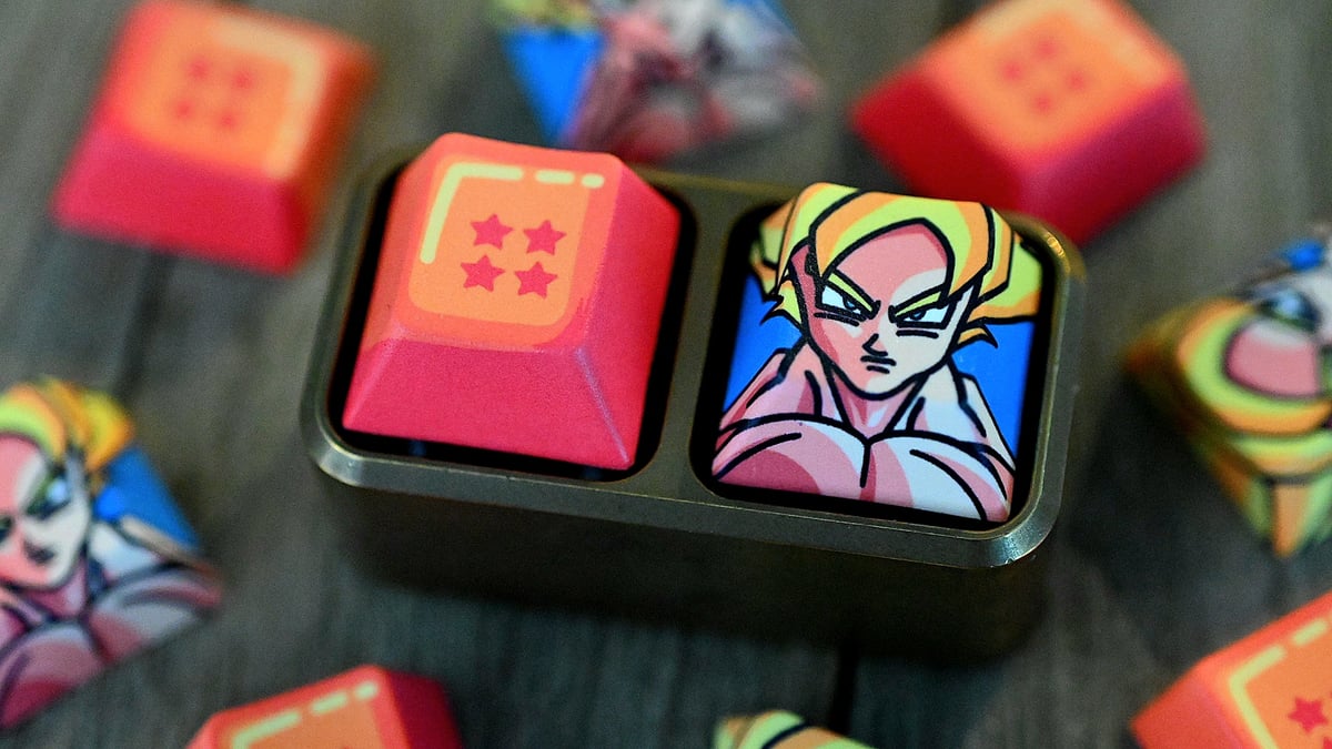 DRAGONBALL Z V4 KEYCAP SET | Coqui Creations Threads