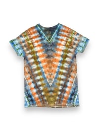 Image 1 of Peachy V - Original dyed v-neck - Medium 